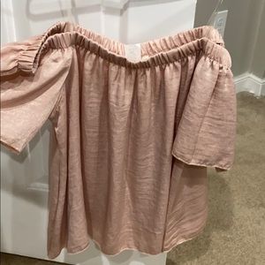 Off the shoulder top